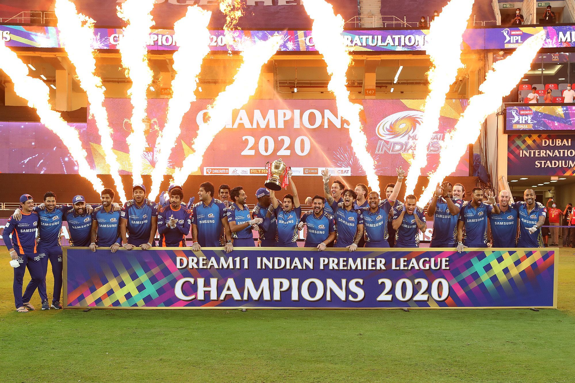 Rohit, bowlers lead Mumbai Indians to fifth IPL title