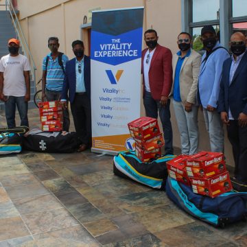 Vitality Inc donates $1.4M worth of cricket gear to 8 Berbice clubs and 2 youth cricketers