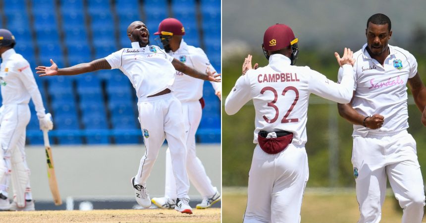 West Indies make strong headway on rain-hit day