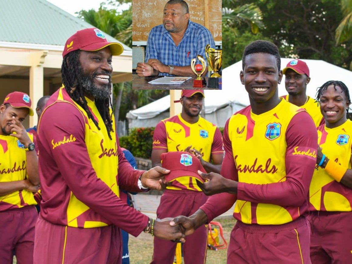 “Seeing you in West Indies colours brought tears to my eyes,” Foster says to Sinclair