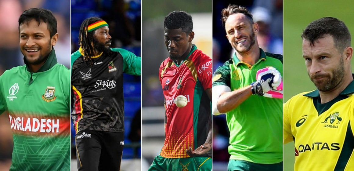 Paul, Faf, Wade to Zouks; Gayle heading to Patriots