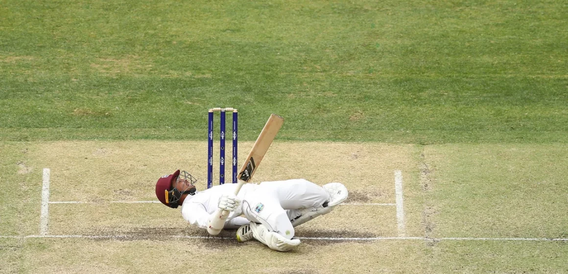 Chanderpaul fights back for West Indies after Labuschagne, Smith hit double hundreds