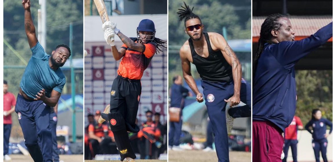 Joseph, Griffith and Nannan playing in Nepal T20 League