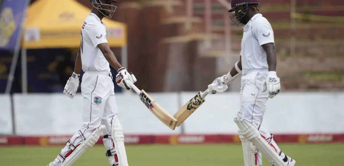 Chase hits half-century as West Indies pressure Zimbabwe