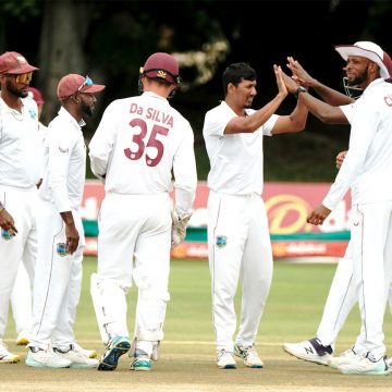 Motie bags 13 wickets to spin West Indies to 1-0 series win against Zimbabwe