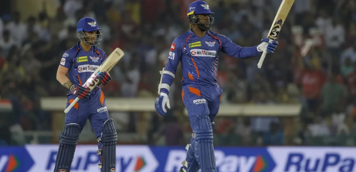 Mayers and Pooran onslaught help Lucknow beat Punjab