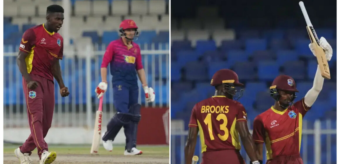 Athanaze, Sinclair star as West Indies clinch 3-0 series win over UAE