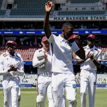 Shamar Joseph claims five wickets but West Indies crumble with bat