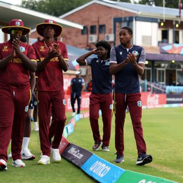 Rain, lightning spoil party as West Indies miss out on semi-final spot after Australia no result