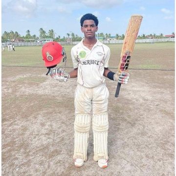 Young Hetmyer shines for Guyana Under-15s in Windwards win