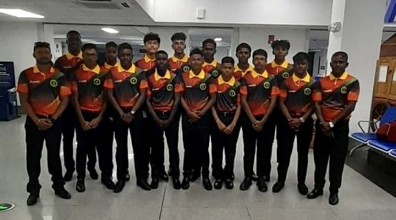 Guyana Under-15 off to Antigua for Regional Under-15 tournament
