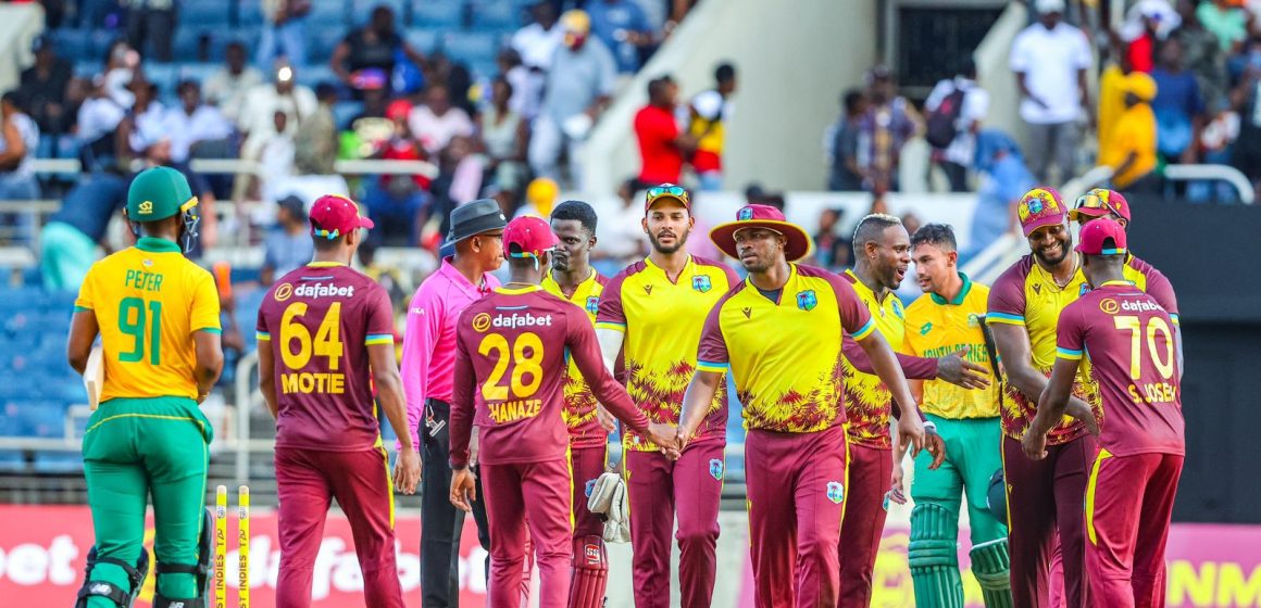 West Indies whitewash South Africa 3-0 in T20I series